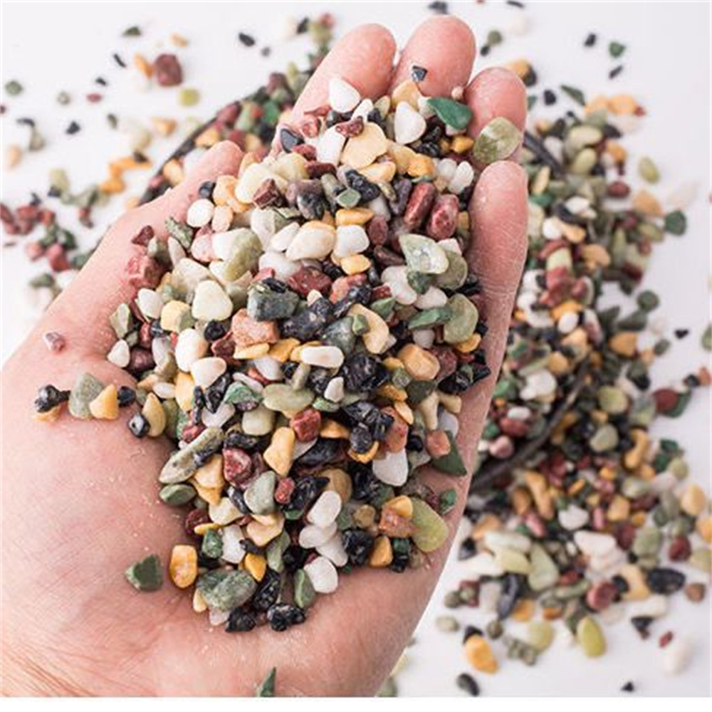 Planted Aquarium With Gravel - 100g Natural Crystals Gravel Stone Micro