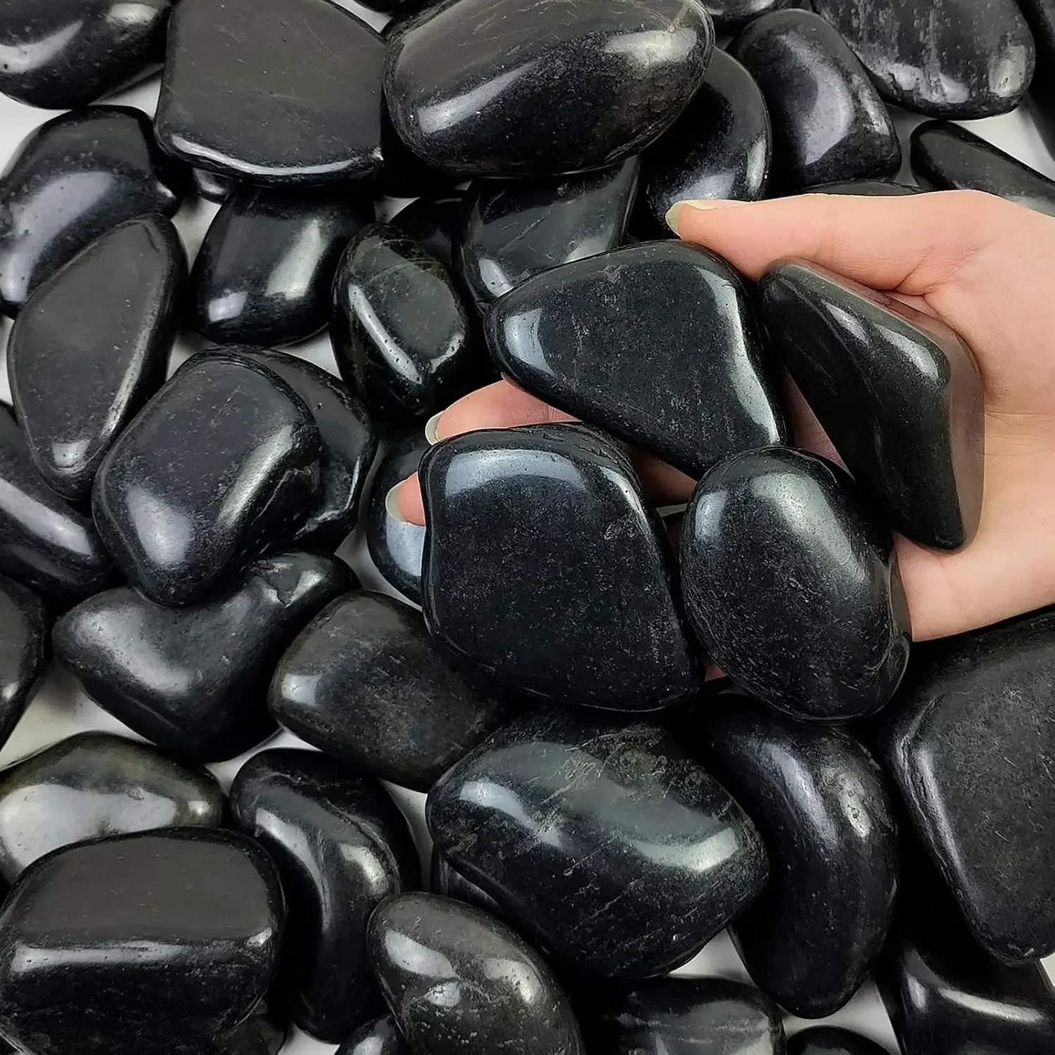 40 lbs Black River Rocks for L - огляд і ціна Aquarium Planting
