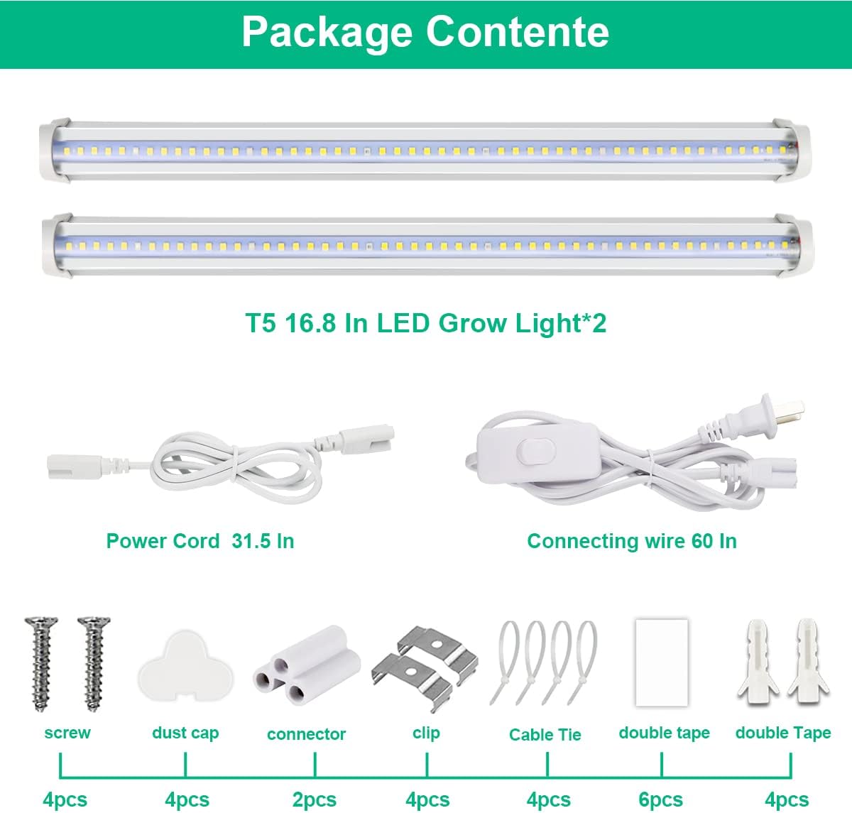 LED Grow Lamps Plant Full Spec - огляд і ціна Aquarium Planted Seeds