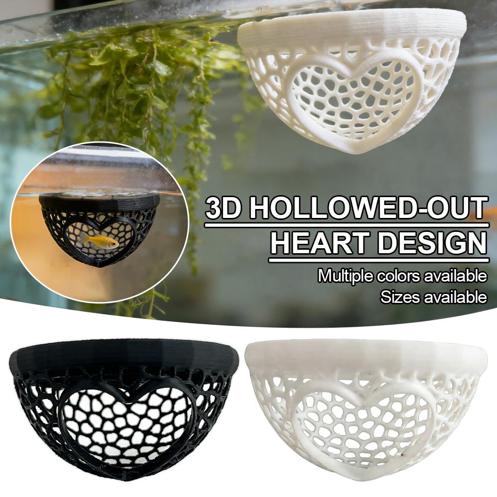 Heart-Shaped Aquarium Hideaway - огляд і ціна Planted Aquarium Without Fish