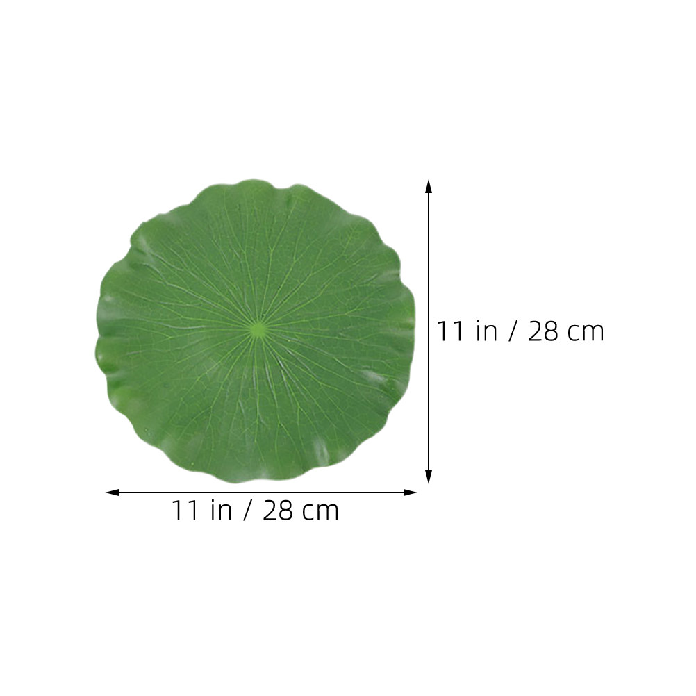 15Pcs Artificial Lily Pads Rea - огляд і ціна Aquarium Planting