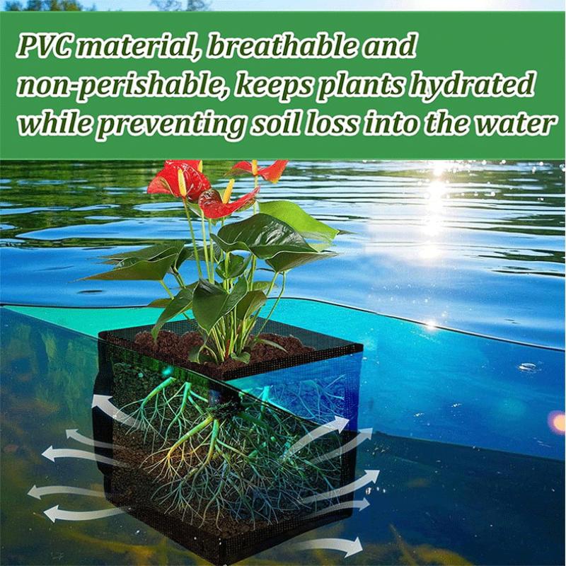 4 Pcs Black Mesh Pond Planting - огляд і ціна Aquarium Planting