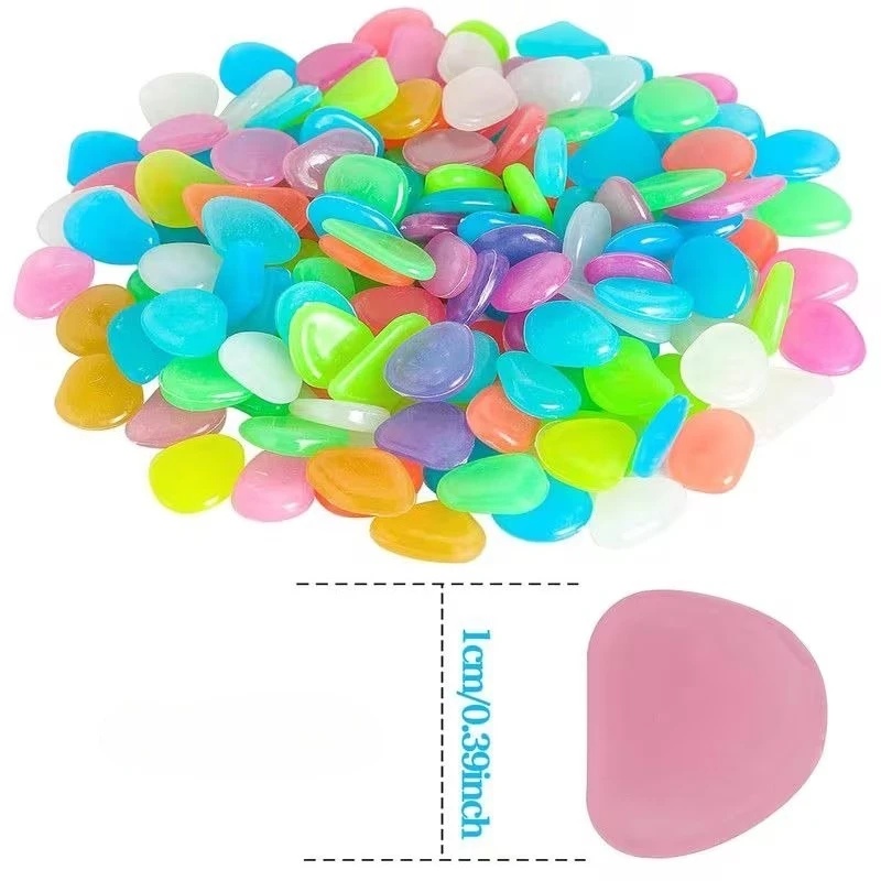 50-200pcs Glow in The Dark Peb - огляд і ціна Aquarium Planting