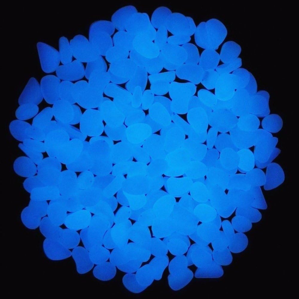Fish Tank Rocks Glow Blue Pebb - огляд і ціна Aquarium Plant Nursery