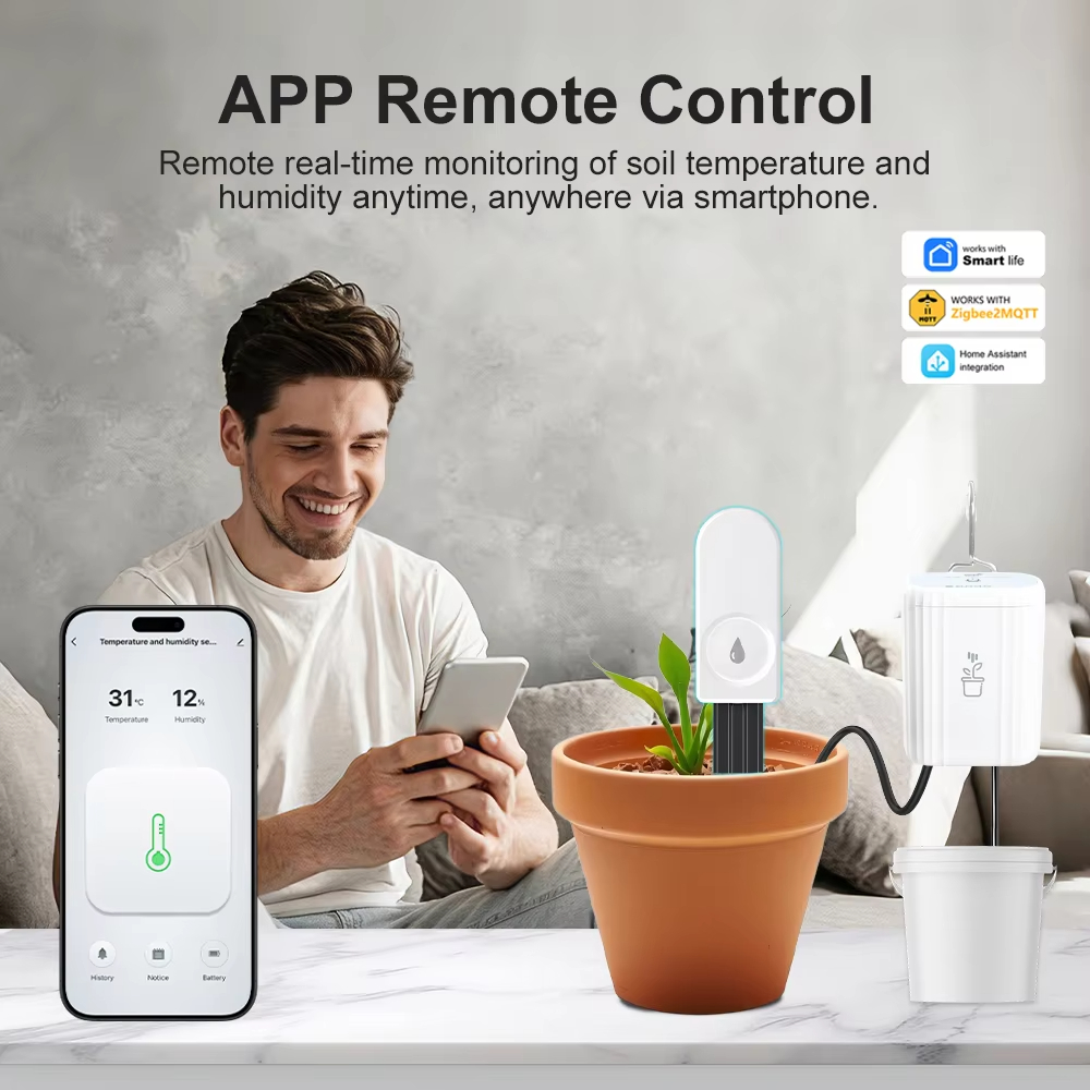 Zigbee3.0 Wireless Soil Tester - огляд і ціна Tissue Culture Plant