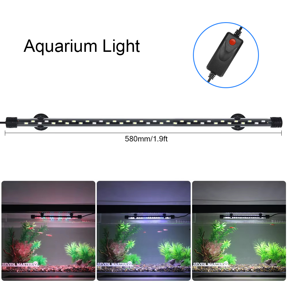 58CM  Aquarium Light LED Plant - огляд і ціна Led Planted Tank Light