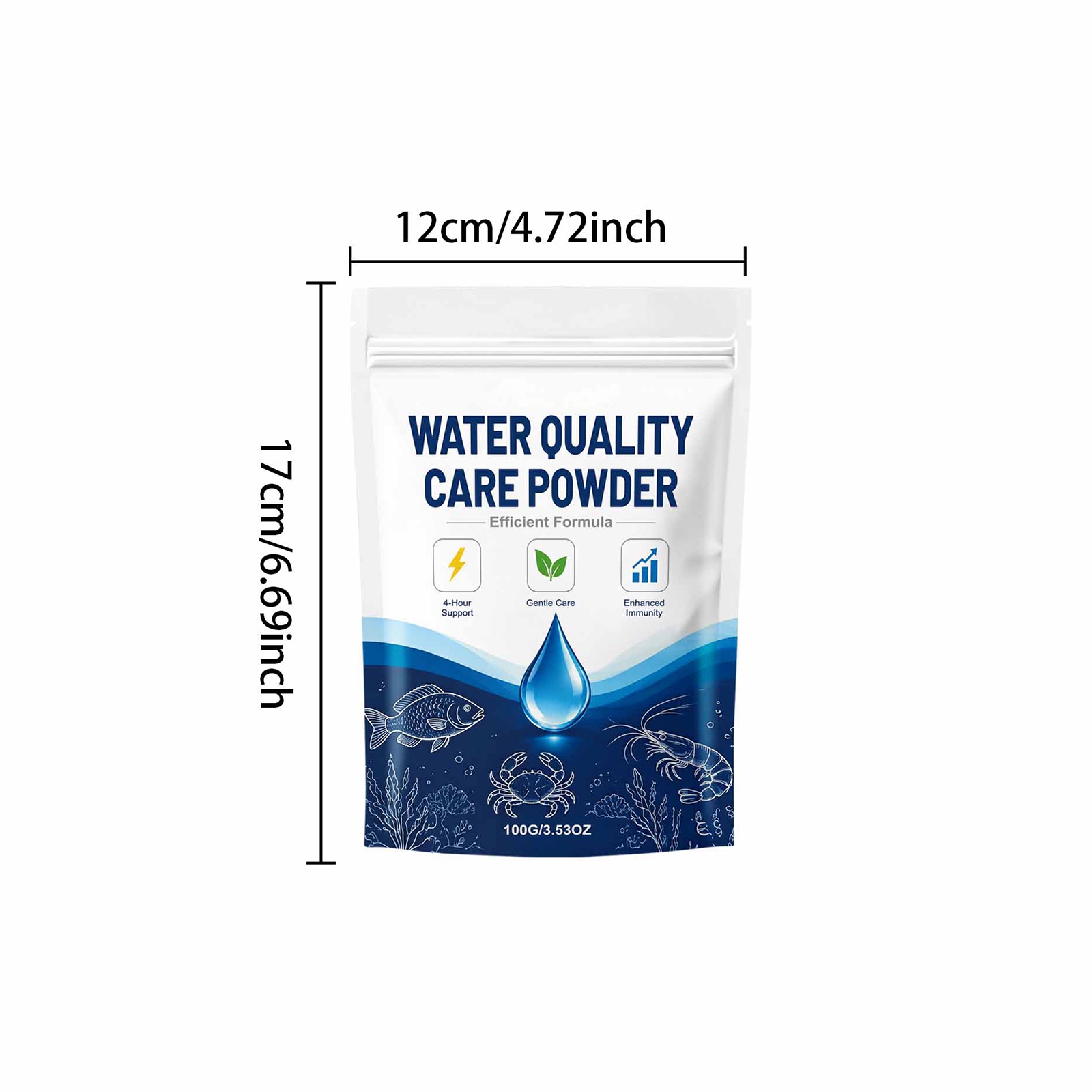 1/2/3/5PCS Water Clarifying Po - огляд і ціна Planted Aquarium Cloudy Water