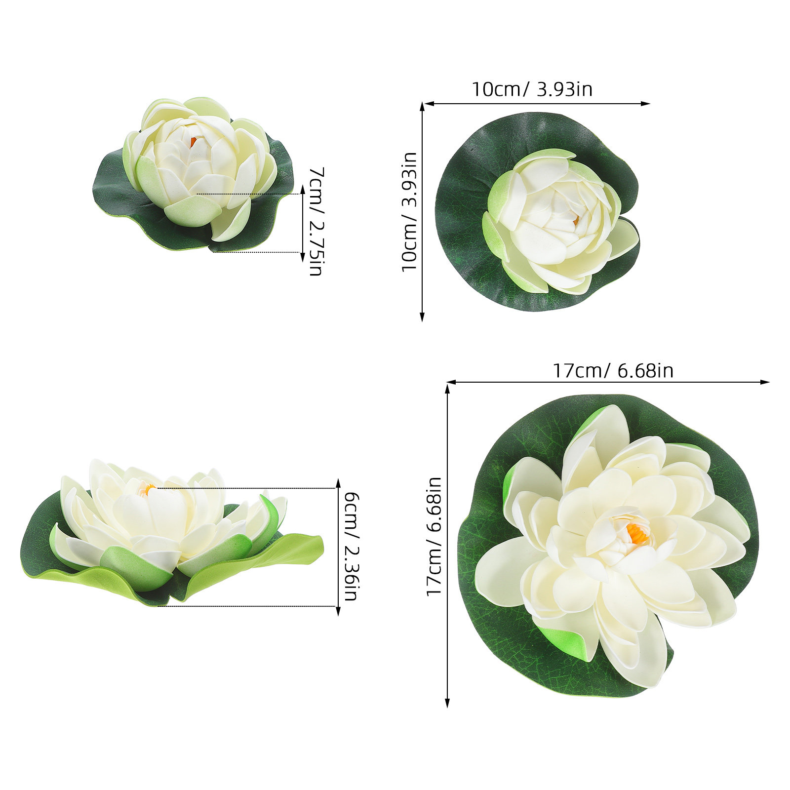 5Pcs Artificial Floating Water - огляд і ціна Aquarium Planting
