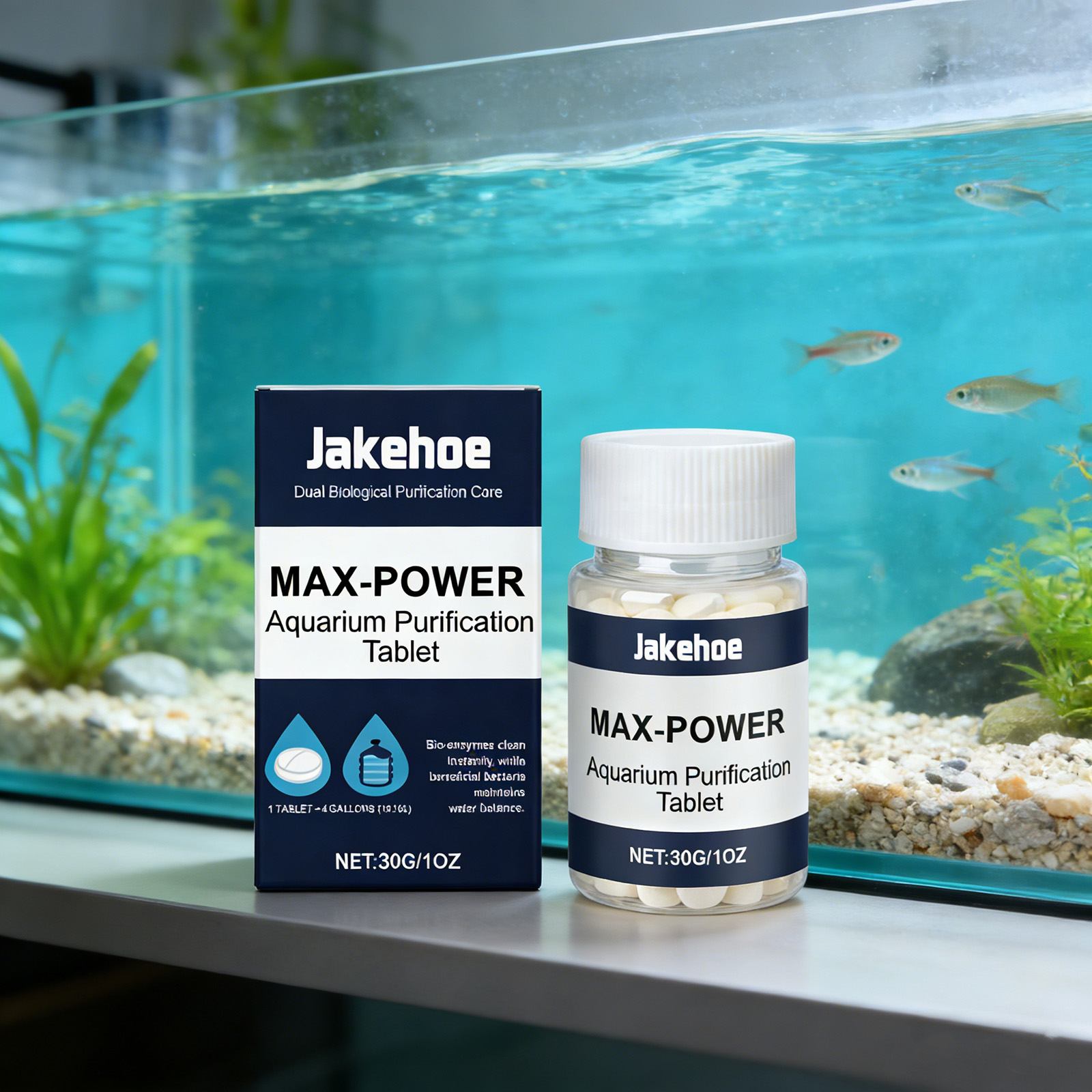 Algae Remover Tablets for Aqua - огляд і ціна Planted Aquarium Cloudy Water