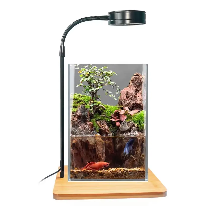Desktop Decoration Timing Fish - огляд і ціна Planted Aquarium Hours