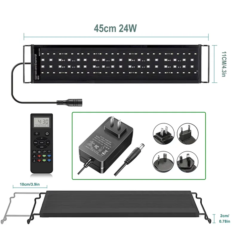 SIROKA 45cm Professional LED F - огляд і ціна Planted Aquarium Hours