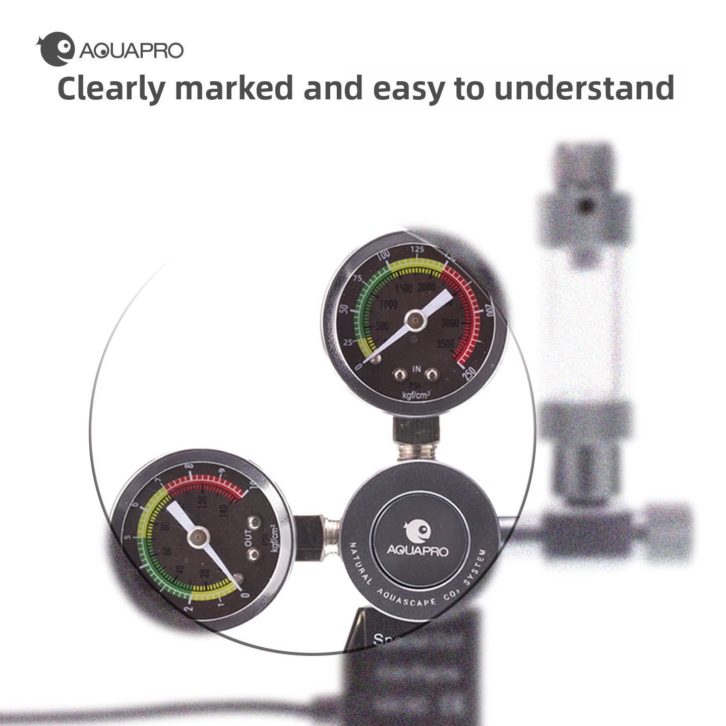 AQUAPRO Solenoid Dual Gauge CO - огляд і ціна Aquarium Plant Uk