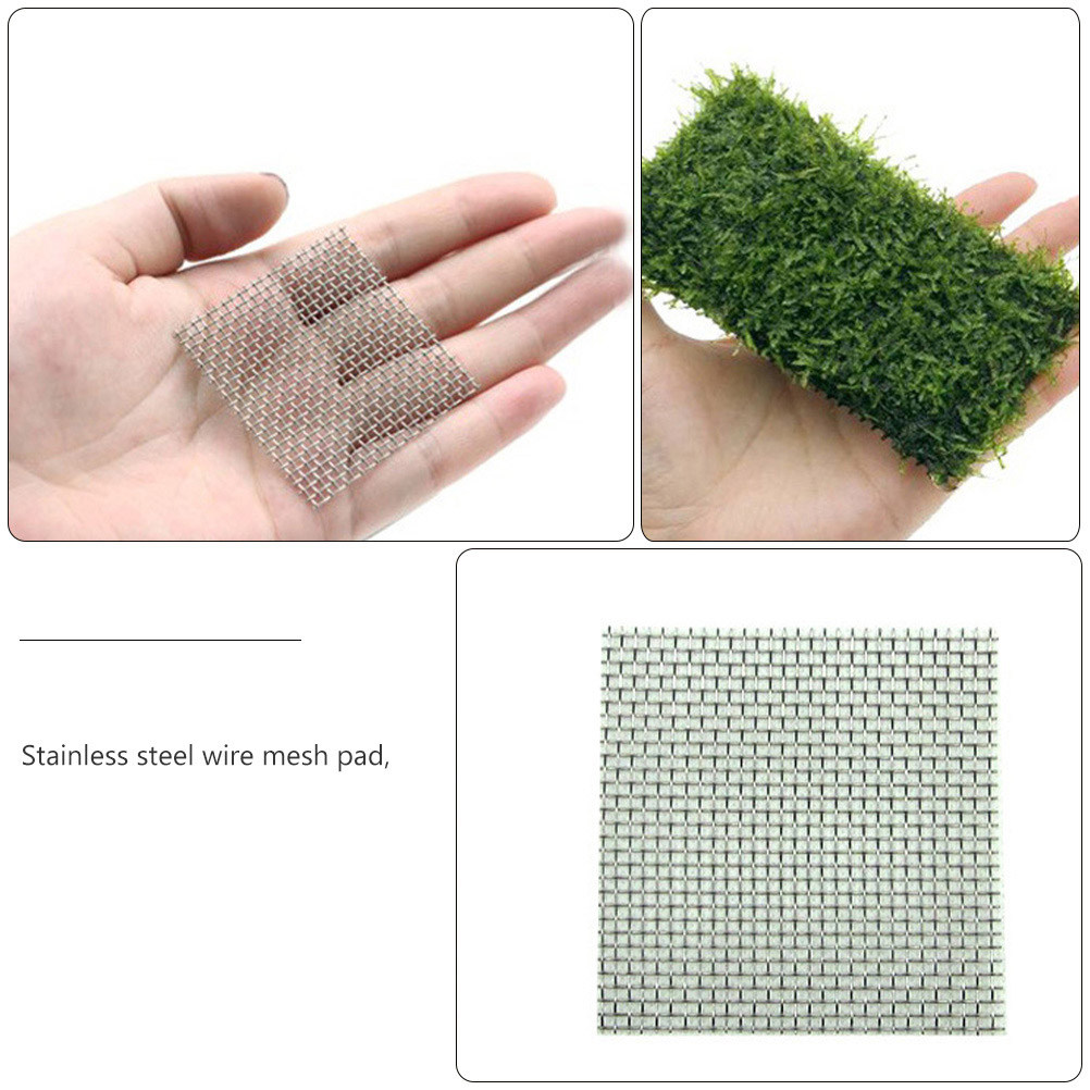 15Pcs Stainless Steel Mesh Pad - огляд і ціна Aquarium Planting